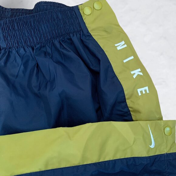 Nike Vintage Retro Y2K 90s Windbreaker Side Buttons Pants - Picture 3 of 5